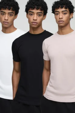 3 Pack Basic Crew Neck T-shirt