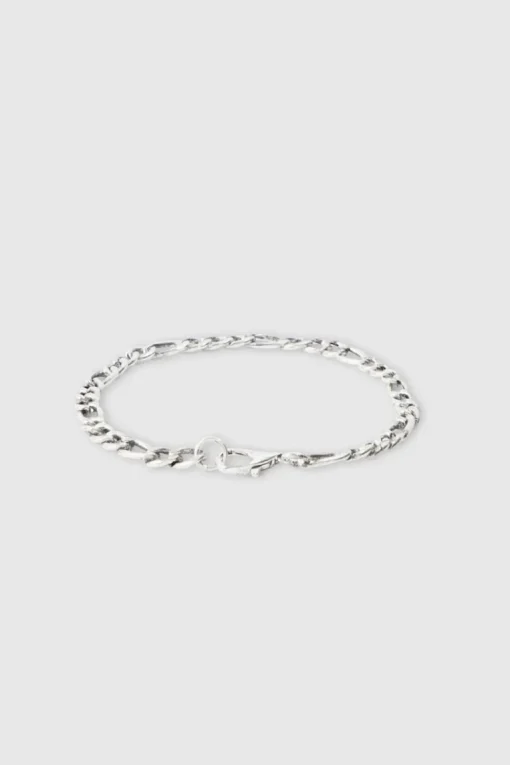 2 Pack Chain Bracelets In Silver
