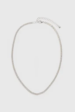 3 Pack Chain Necklace In Silver