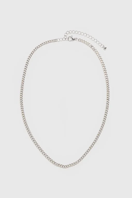 3 Pack Chain Necklace In Silver