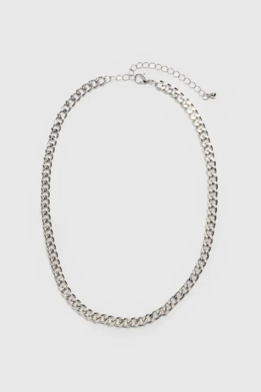 3 Pack Chain Necklace In Silver