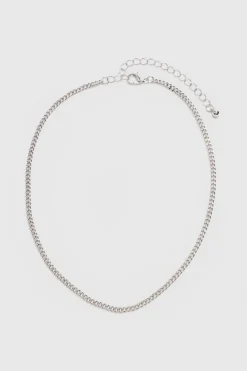 3 Pack Chain Necklace In Silver
