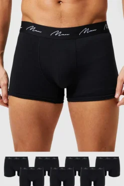 7 Pack Man Signature Trunks