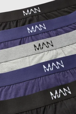 5 Pack Mixed Colour Man Trunks