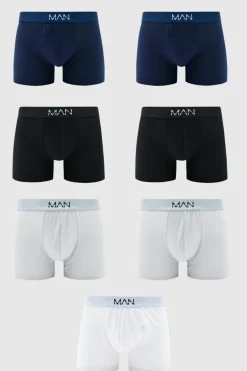 7 Pack Mixed Colour Man Trunks
