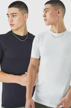 2 Pack Muscle Fit T-shirt