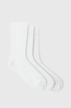 3 Pack Plain Socks