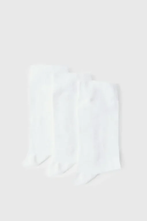 3 Pack Plain Socks