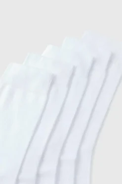 5 Pack Plain Socks