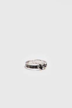 4 Pack Rings in Gunmetal