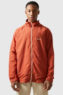 Active Oversized Crinkle Nylon Cagoule Jacket
