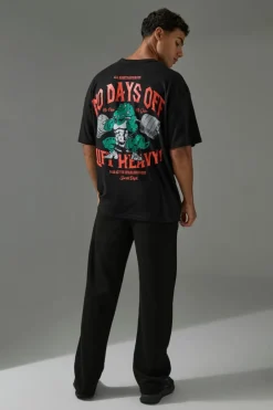 Active Oversized No Days Off Lift Heavy T-shirt