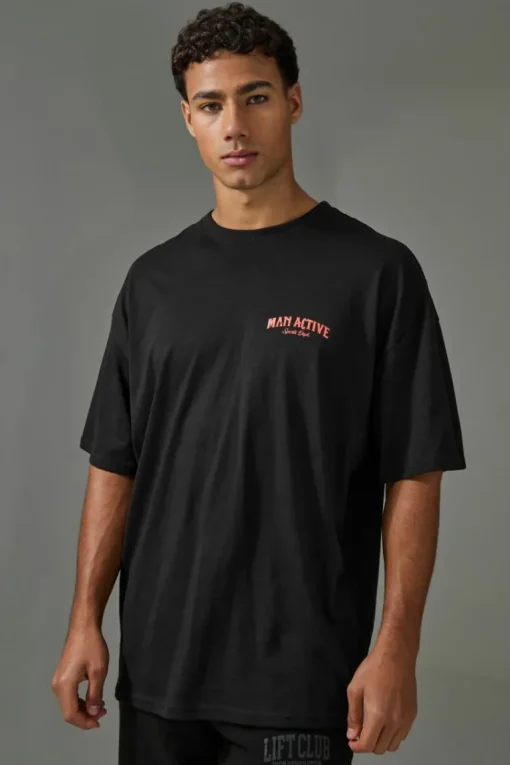 Active Oversized No Days Off Lift Heavy T-shirt