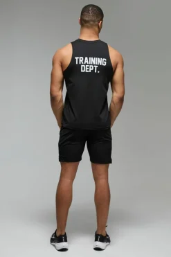 Active Training Dept 7inch Regular Fit Mesh Short