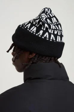 All Over Contrast Man Dash Beanie