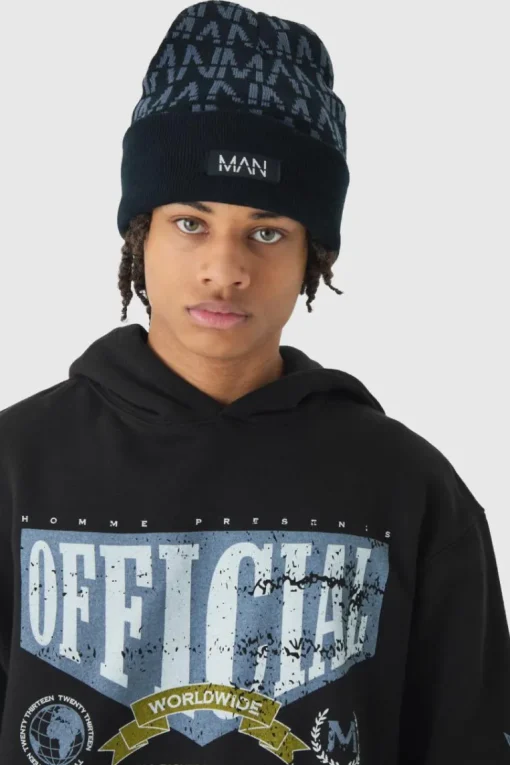 All Over Man Dash Tonal Beanie