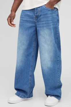 Baggy Rigid Jean in Light Blue