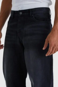 Baggy Rigid Jean With Double Waistband