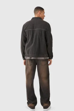 Baggy Rigid Washed Jeans