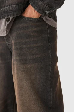 Baggy Rigid Washed Jeans
