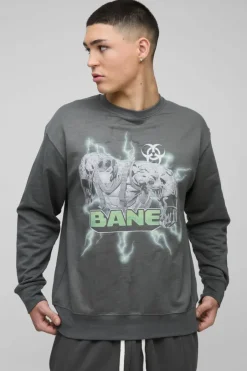 Bane License Print Sweatshirt