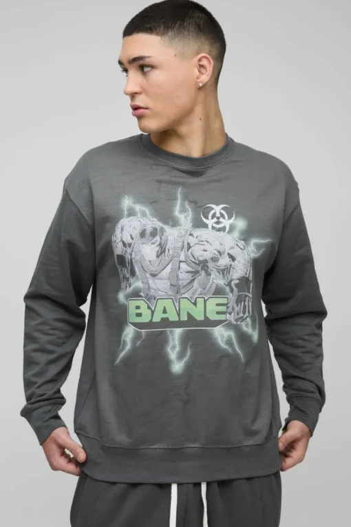 Bane License Print Sweatshirt