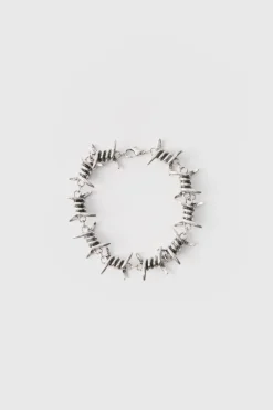 Barbwire Style Chain Bracelet