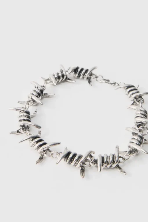 Barbwire Style Chain Bracelet