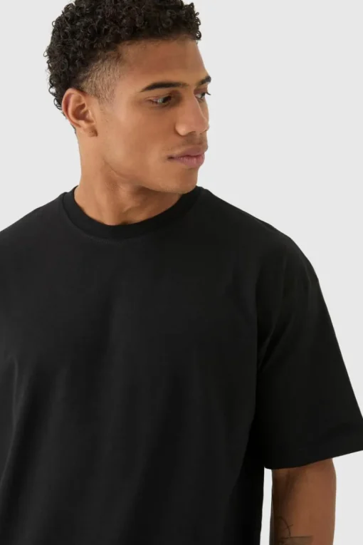 Basic Oversized Crew Neck T-shirt