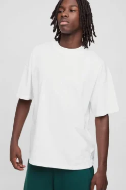 Basic Oversized Extended Neck T-Shirt