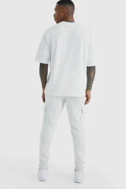 Basic Skinny Fit Cargo Jogger