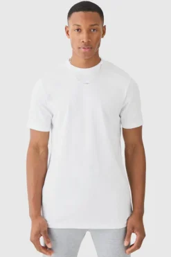 Basic Slim Fit Crew Neck T-Shirt