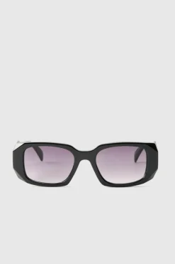Black Rectangular Sunglasses