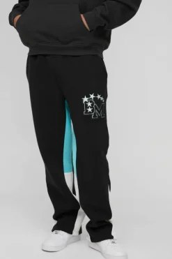 BM Varsity Applique Gusset Jogger