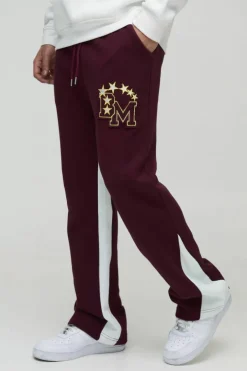 BM Varsity Applique Gusset Jogger
