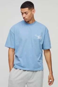 Boxy Heavyweight 3D Embroidery BM T-Shirt