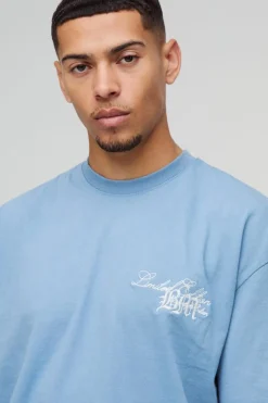 Boxy Heavyweight 3D Embroidery BM T-Shirt