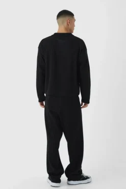 Boxy V Neck BHM Moto Knitted Jumper