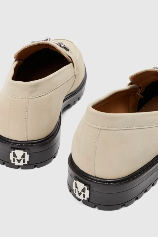 Chunky Snaffle Loafer In Taupe