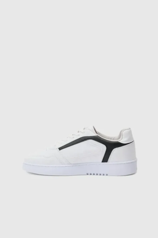 Contrast Panel Chunky Trainers In Black