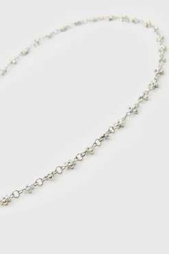 Cross Pendant Necklace In Silver