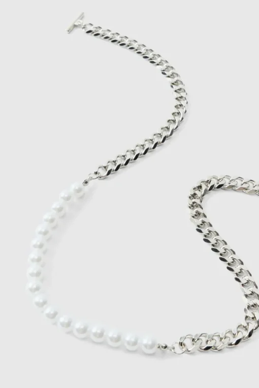 Cuban Link Pearl Chain