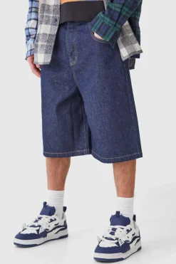 Denim Jorts In Indigo