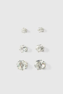 Diamante Earing 3 Pack