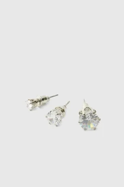Diamante Earing 3 Pack