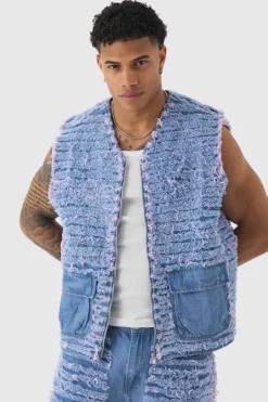 Distressed Denim Set
