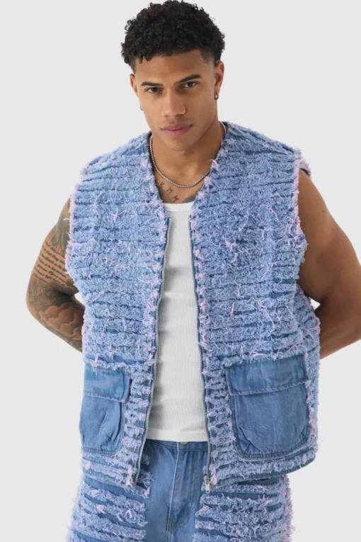 Distressed Denim Set