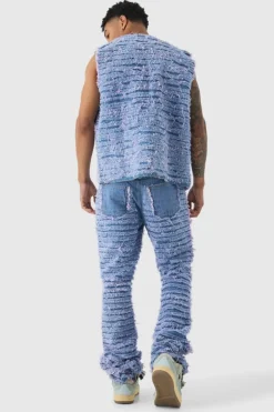 Distressed Denim Set