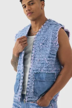 Distressed Denim Set