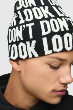 Don't Look Beanie
